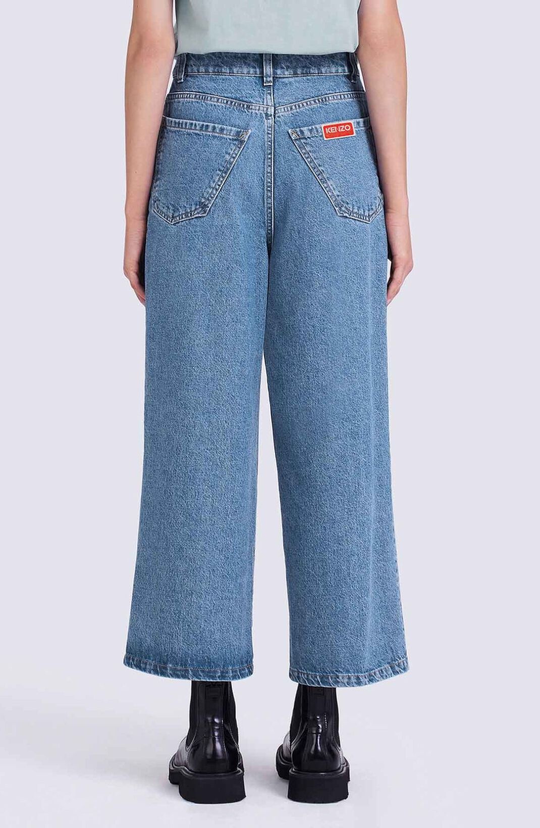 SUMIRE cropped jeans - 6
