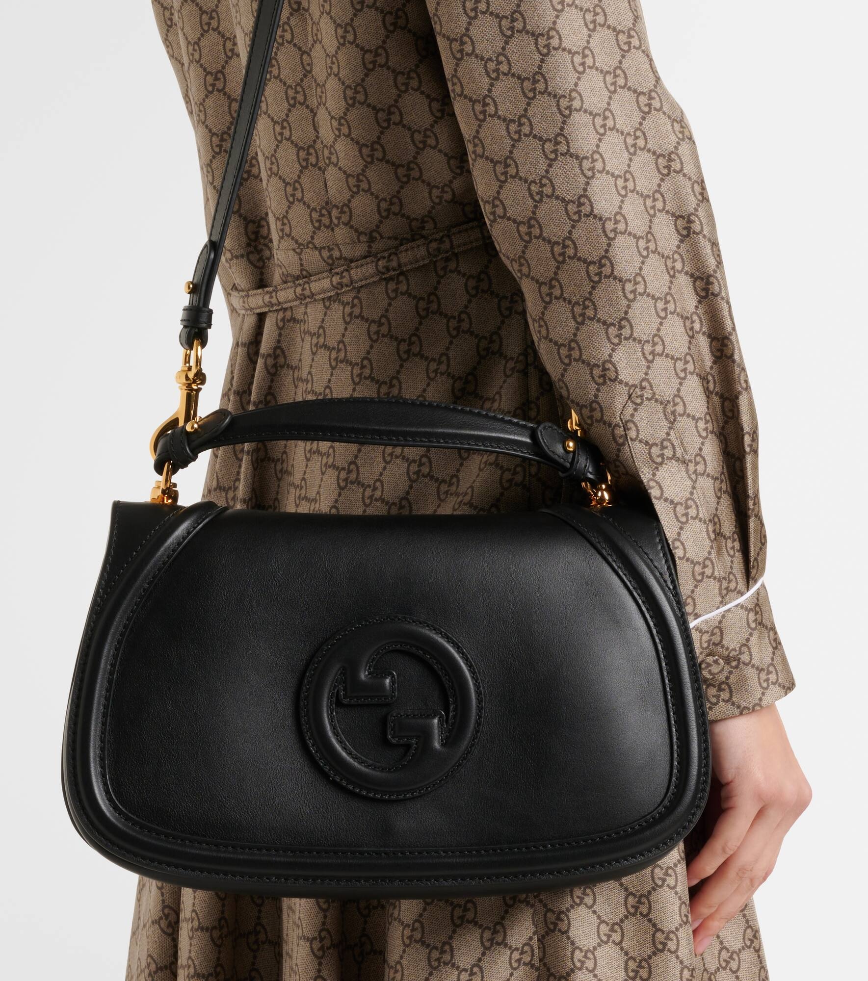 Blondie Medium leather tote bag - 7