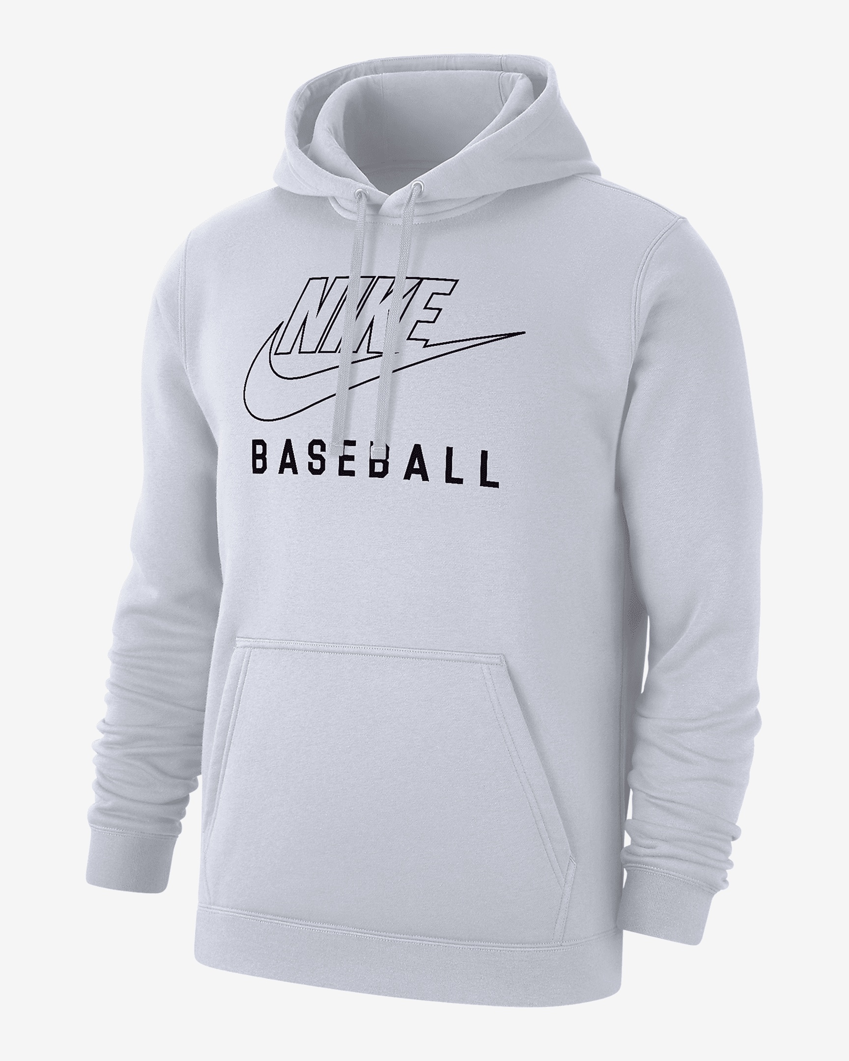 Nike Swoosh Club Fleece Men's Baseball Pullover Hoodie - 1