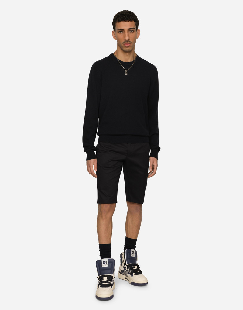 Dolce & Gabbana Stretch cotton shorts with DG patch outlook