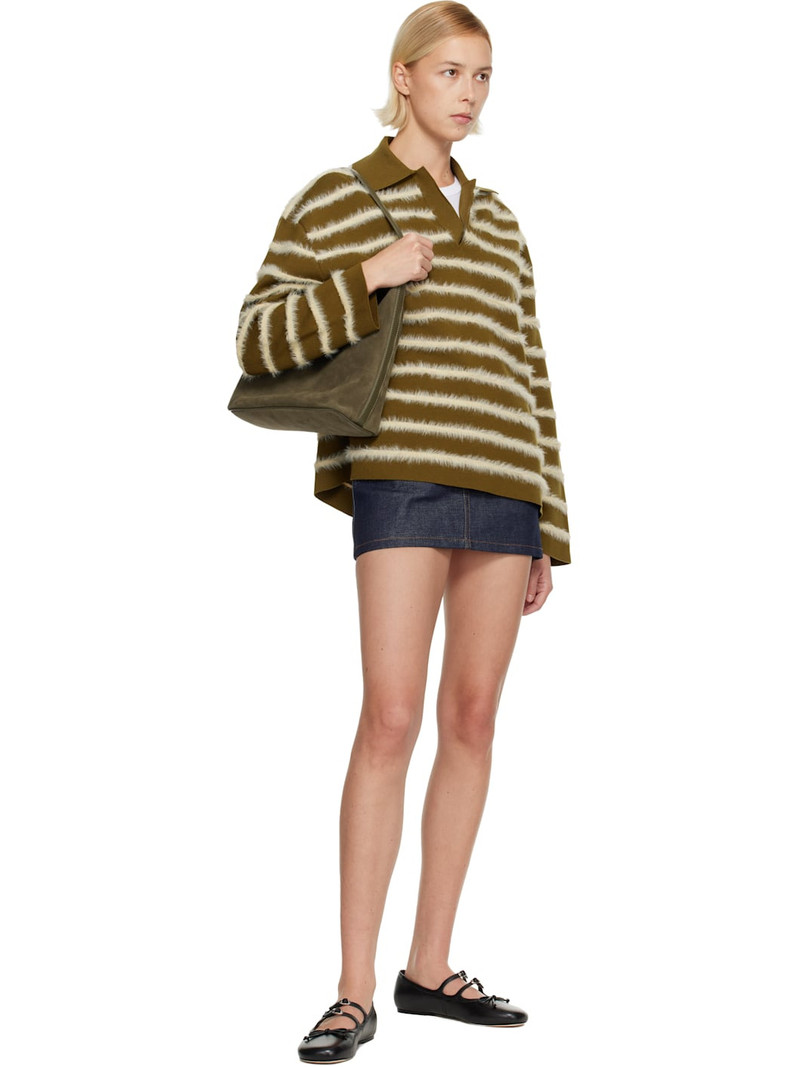 A.P.C. Indigo Selvedge Denim Miniskirt outlook