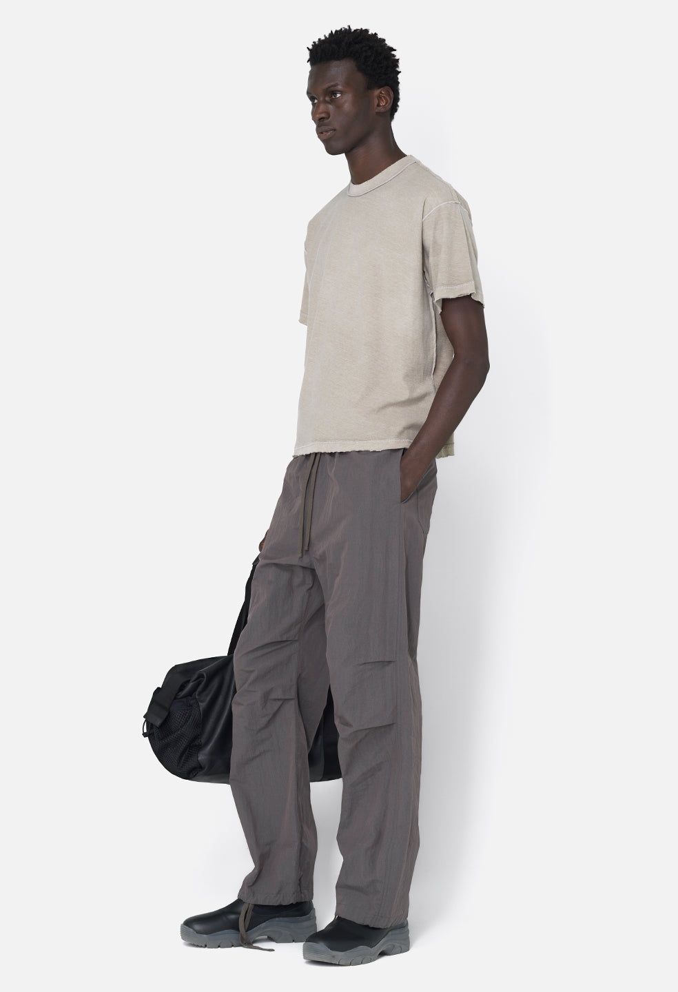 FOLSOM REVERSED CROPPED TEE - 5