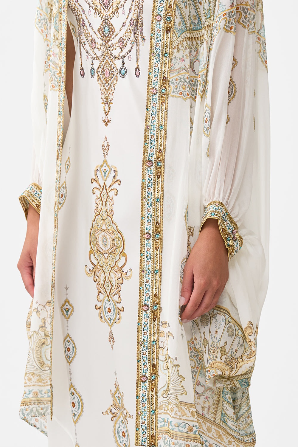 DRAMATIC SLEEVE COCOON LAYER - 7