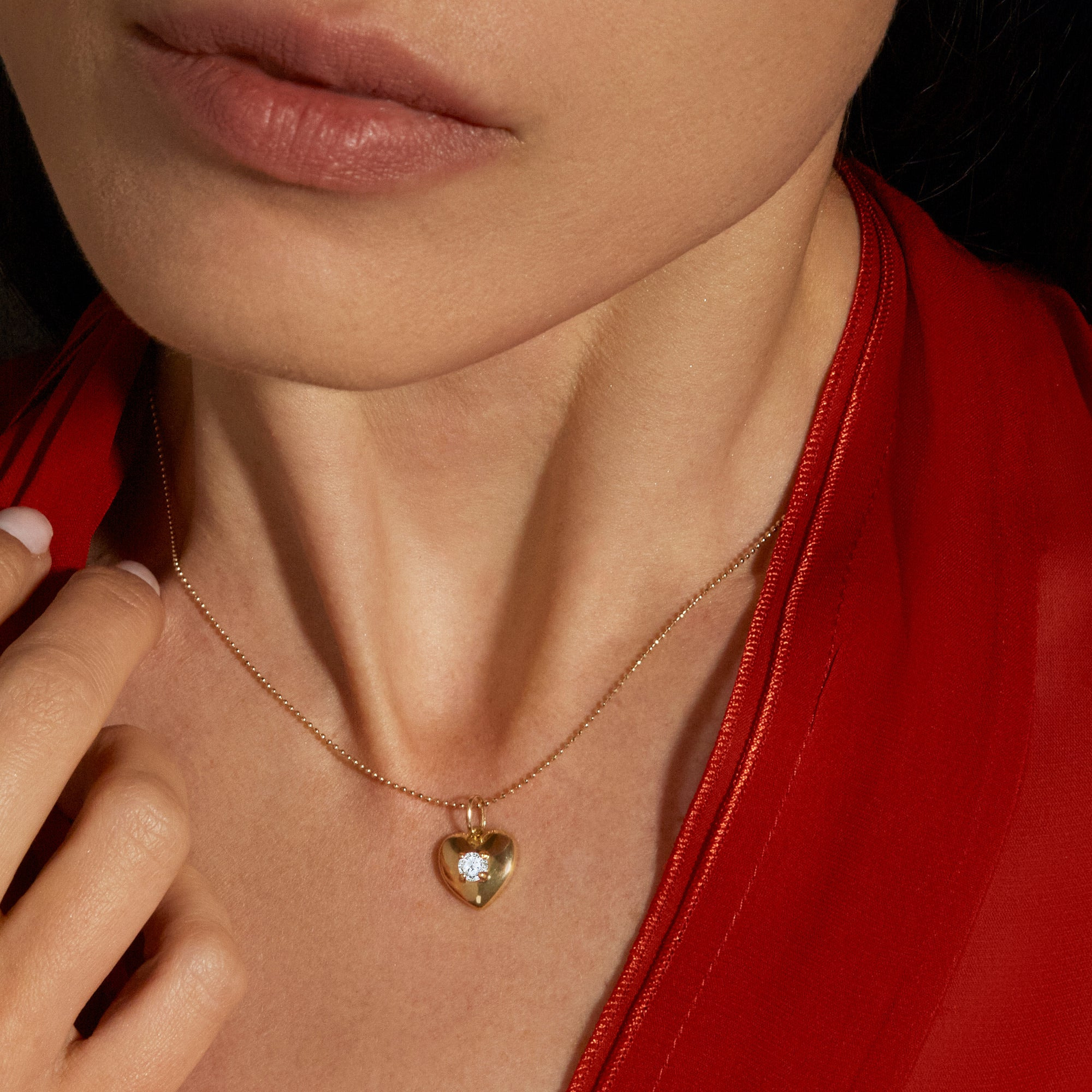 Heart And Soul Diamond Charm - 2