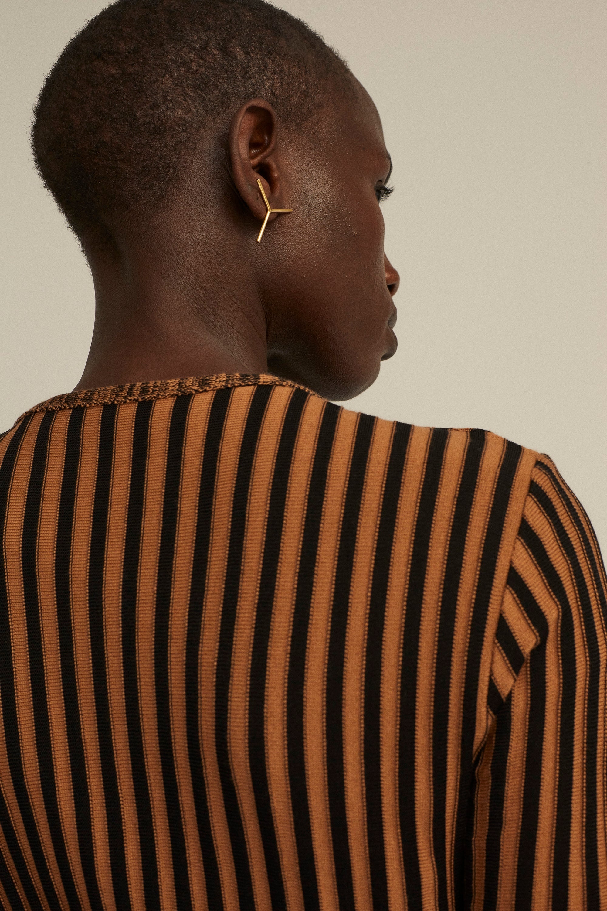 Mini Y Earrings - 3