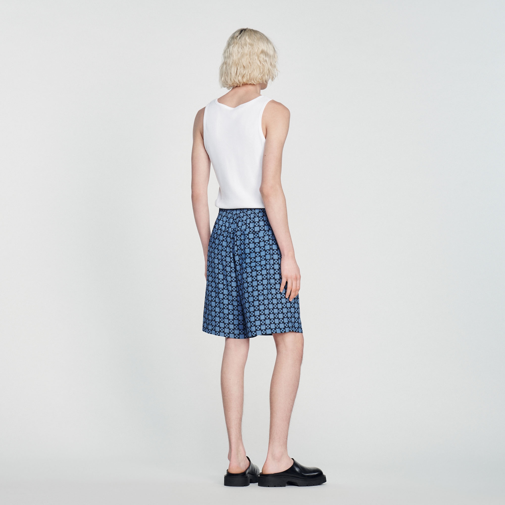 Square Cross printed shorts - 6