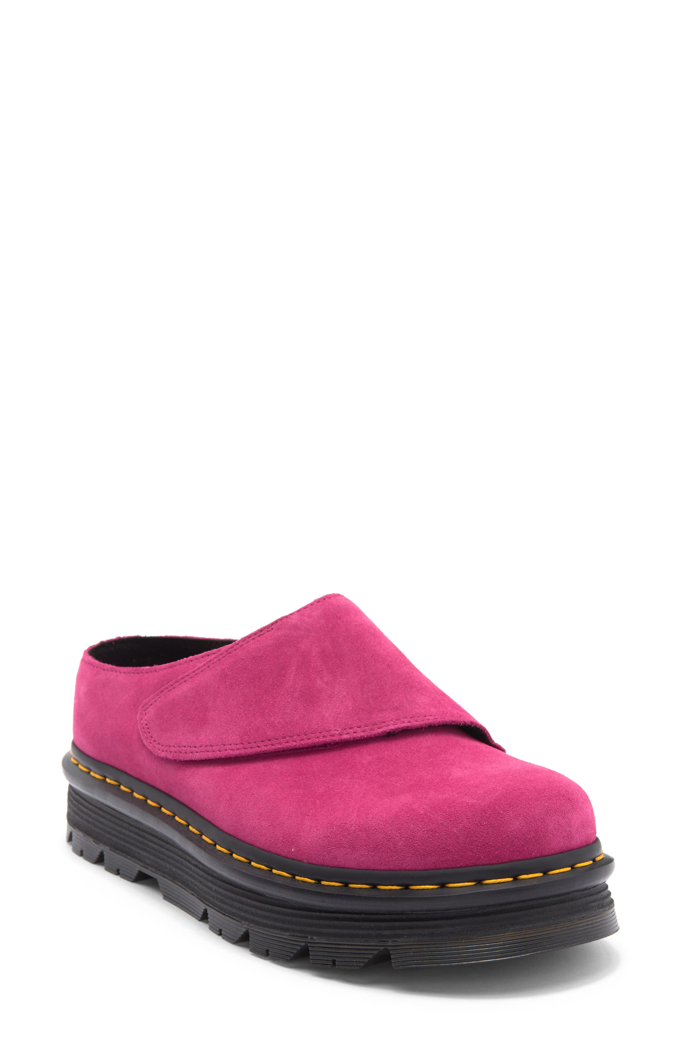 Dr. Martens Zebzag Water Resistant Slingback Clog in Fuchsia Pink at Nordstrom - 1