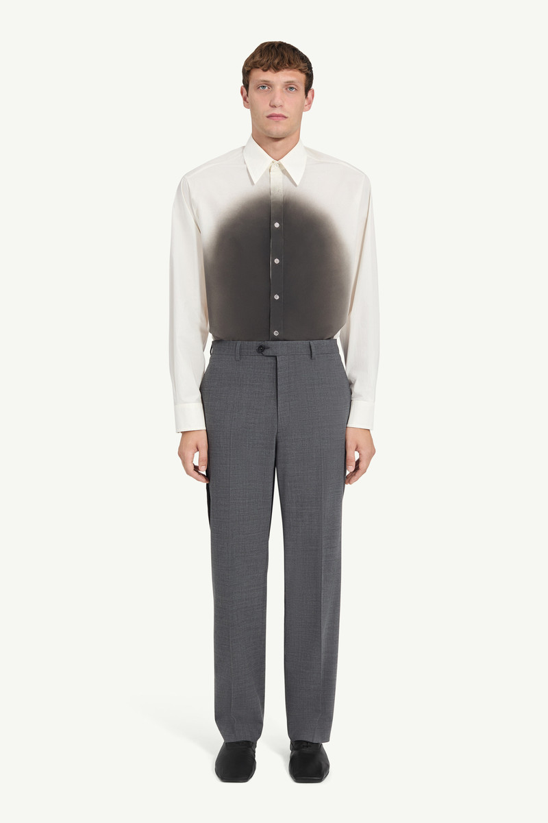 Tailored wool-blend trousers 1