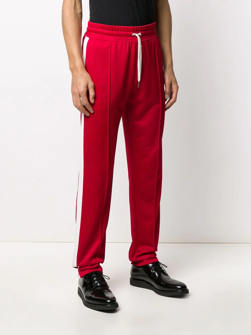 side stripe technical track pants - 3