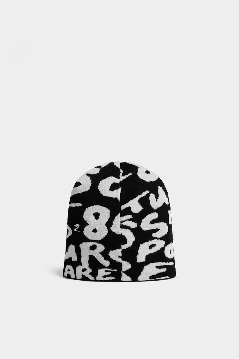 D2 POP 80'S KNIT BEANIE - 2