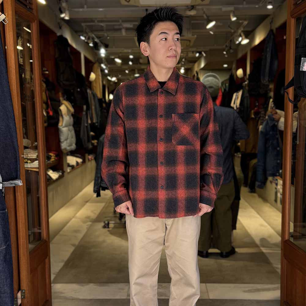 TWILL PLAID SHIRT - RN29373073 - 11