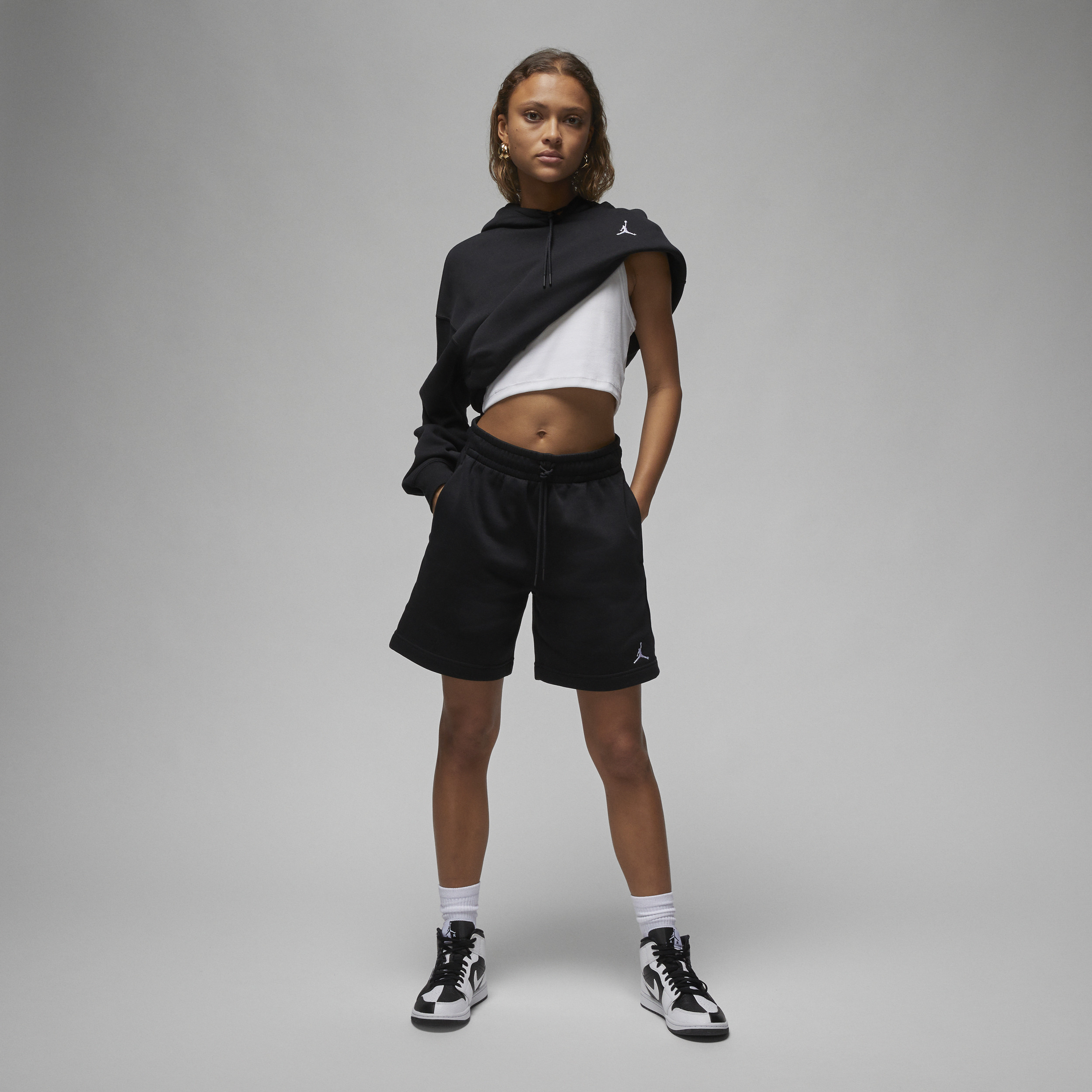 Women's Jordan Brooklyn Fleece Shorts - 6