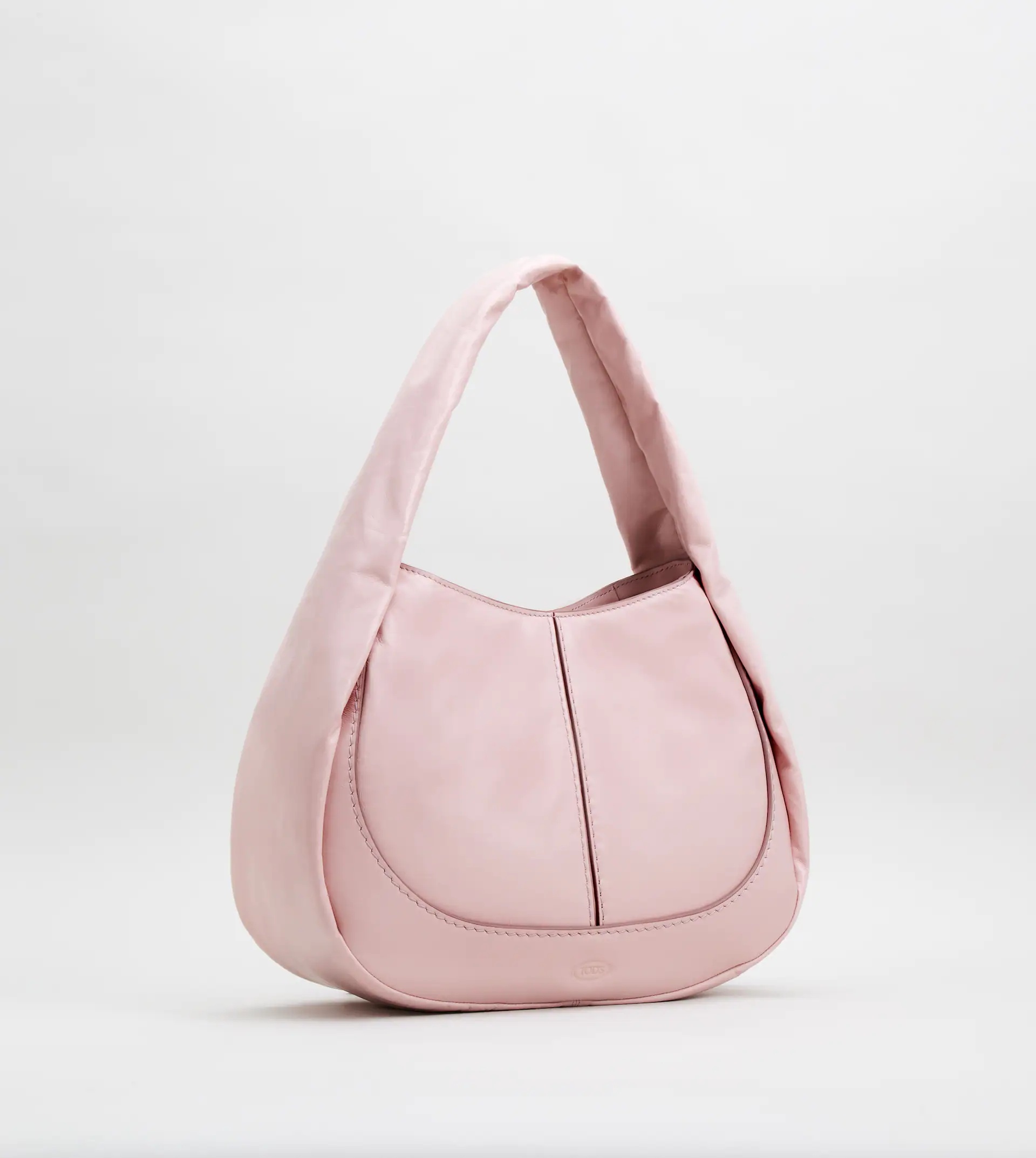 TOD'S SHIRT HOBO BAG SMALL - PINK - 3