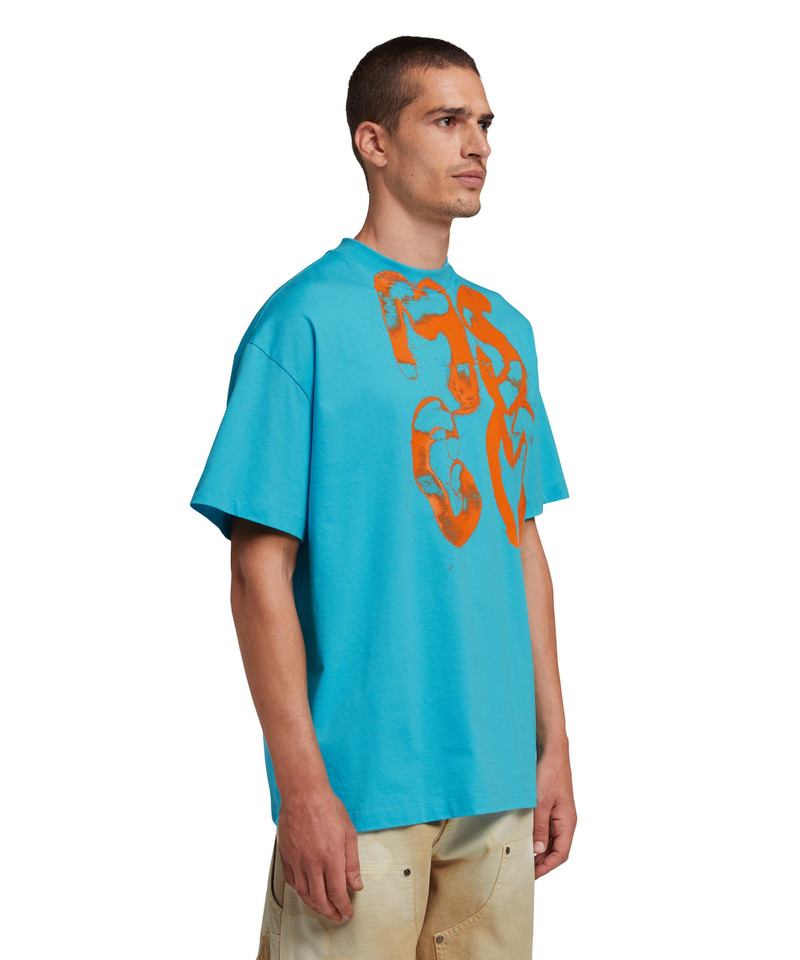 T-Shirt with "Spray logo" graphic 4