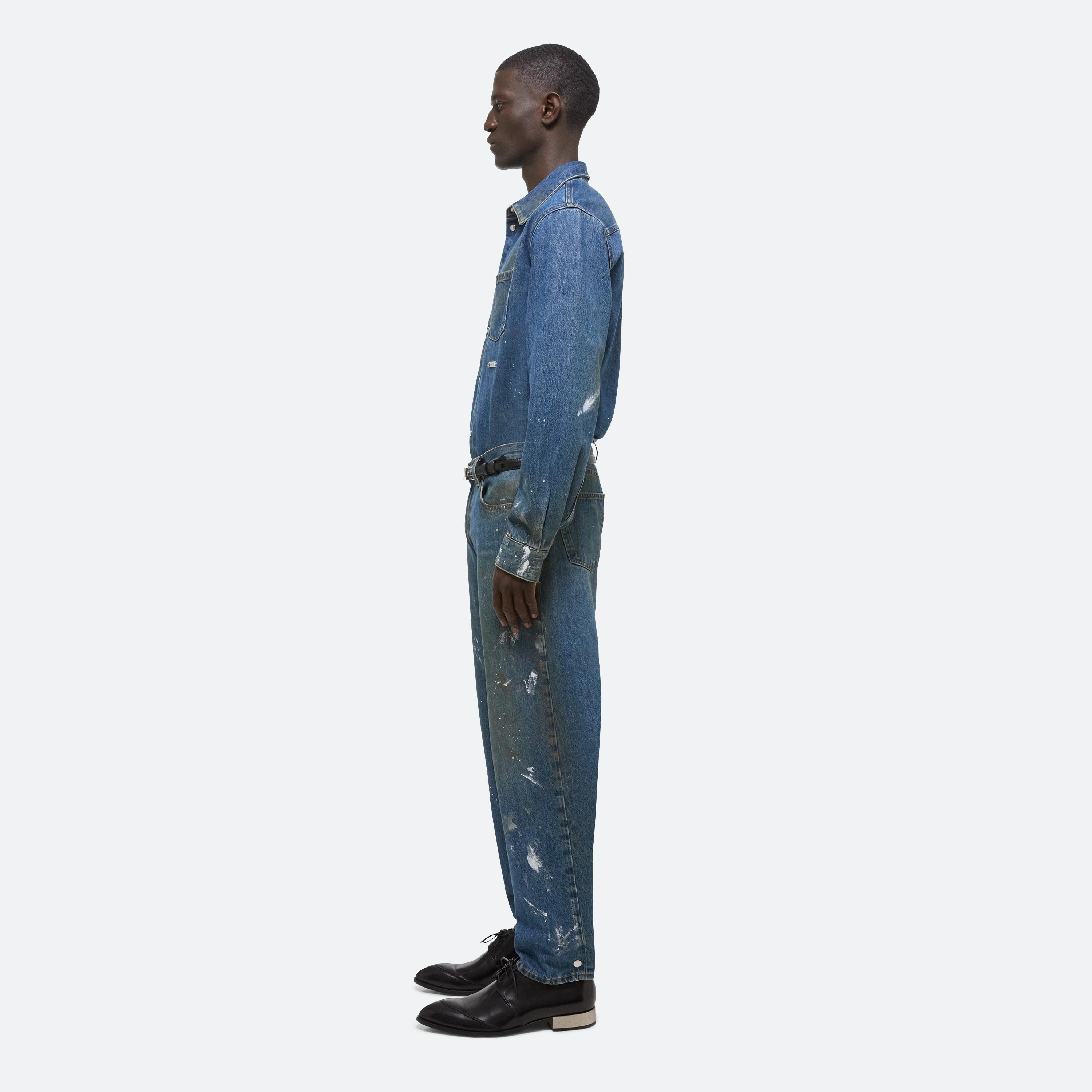 PAINTED DENIM SHIRT - 4