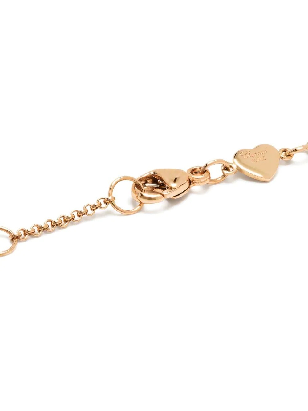 18kt rose gold My Happy Heart mother-of-pearl bracelet - 4