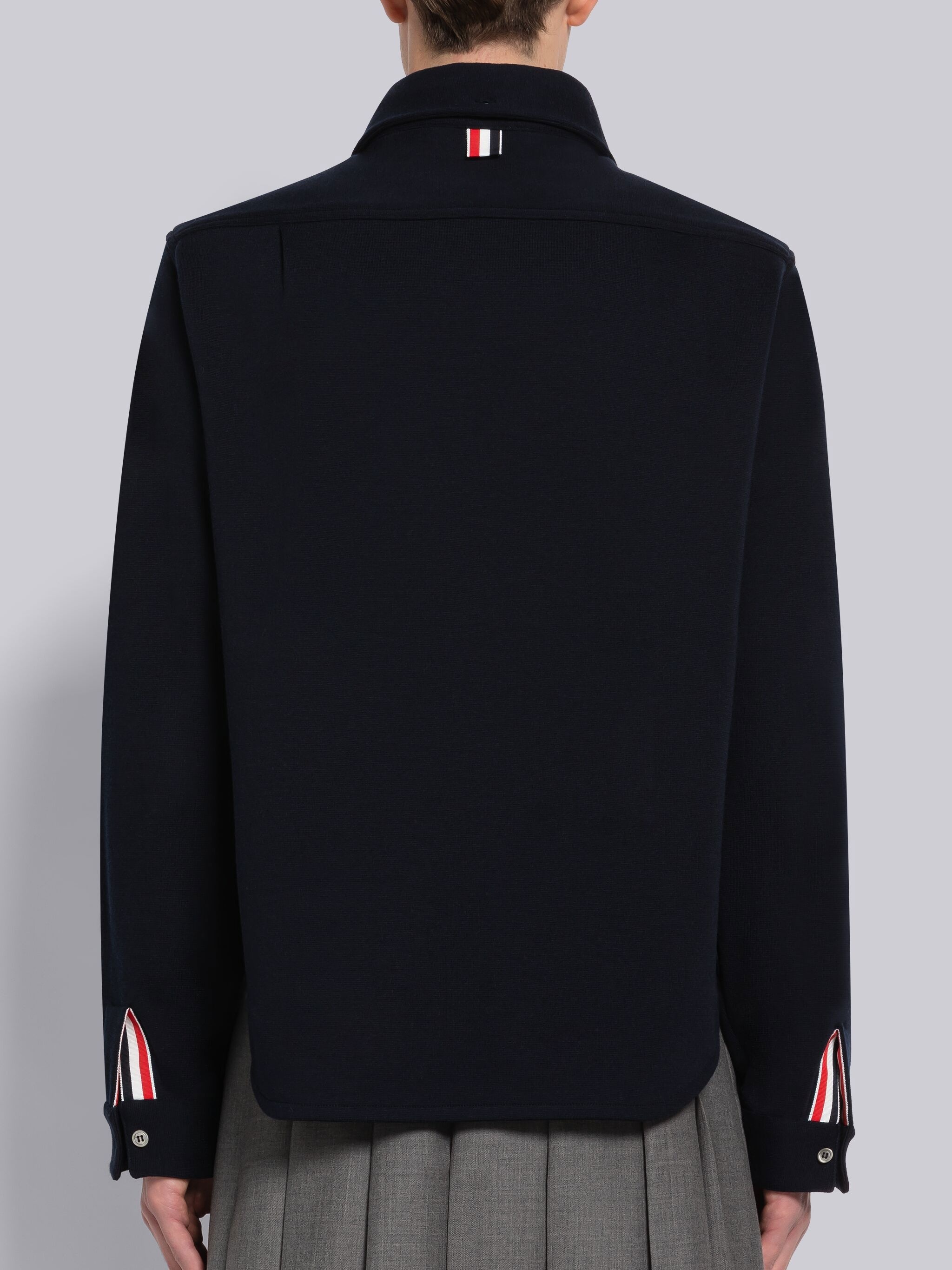 Wool Milano Button Down Shirt - 3