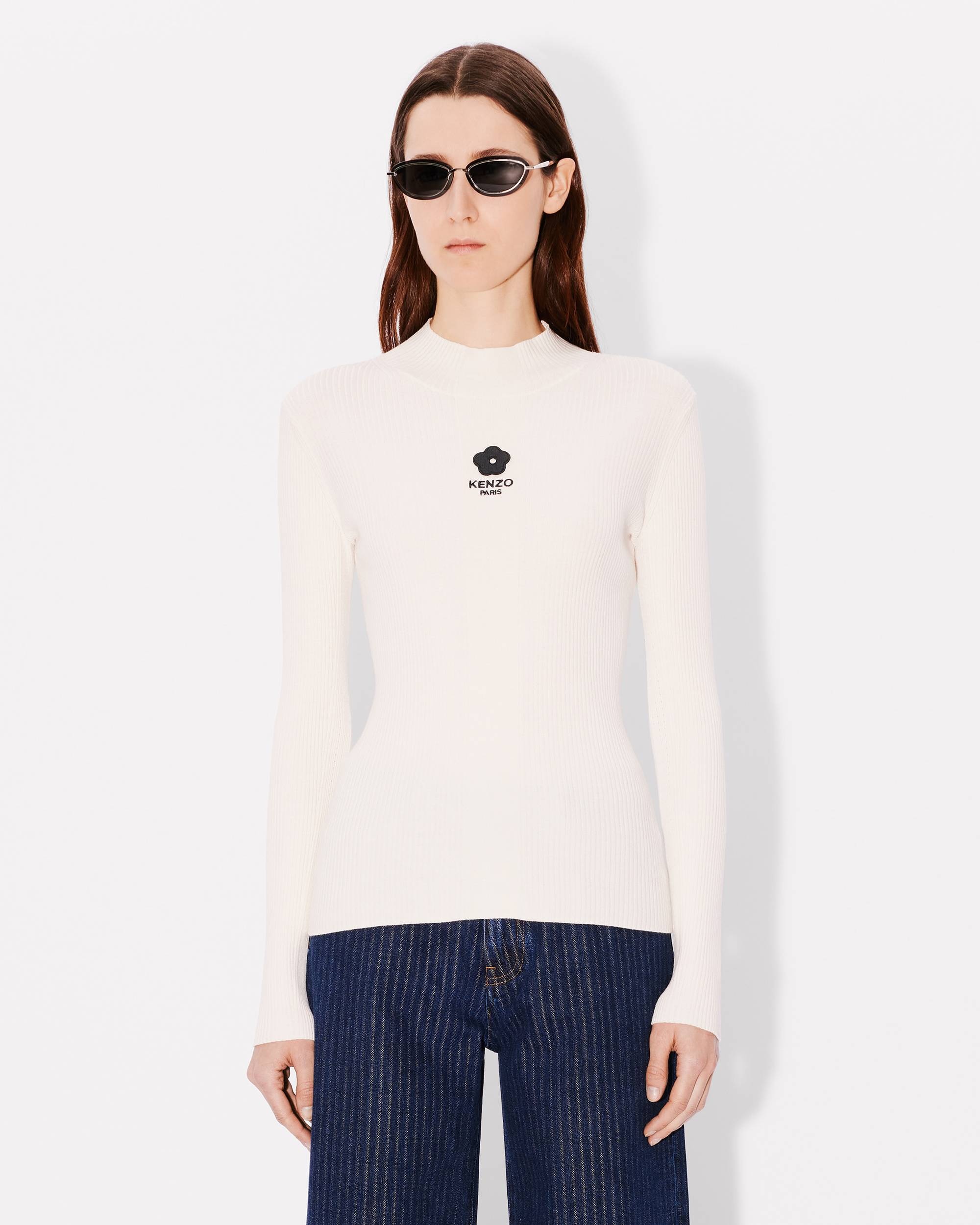 'Boke 2.0' mock neck long sleeves top - 1