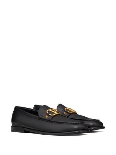 Valentino VLogo Signature leather loafers outlook