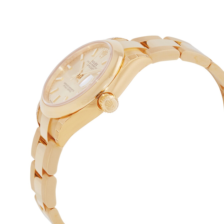 Rolex Datejust 31 Automatic Champagne Dial Ladies 18kt Yellow Gold Oyster Watch 278248CSO - 2