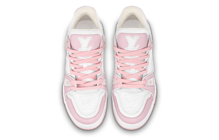 LOUIS VUITTON LV Trainer 'White Rose' 1AA6Y8 - 2