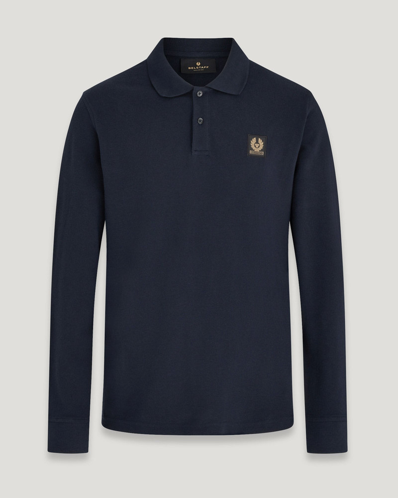BELSTAFF LONG SLEEVED POLO 1