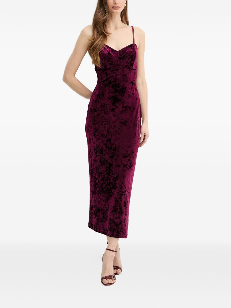GUESS USA velvet slip maxi dress outlook