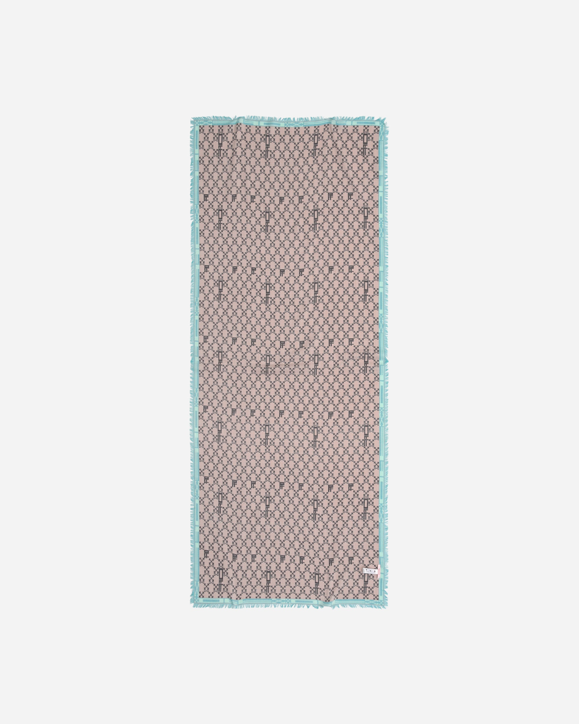 Monogram Maxi Scarf Beige - 3