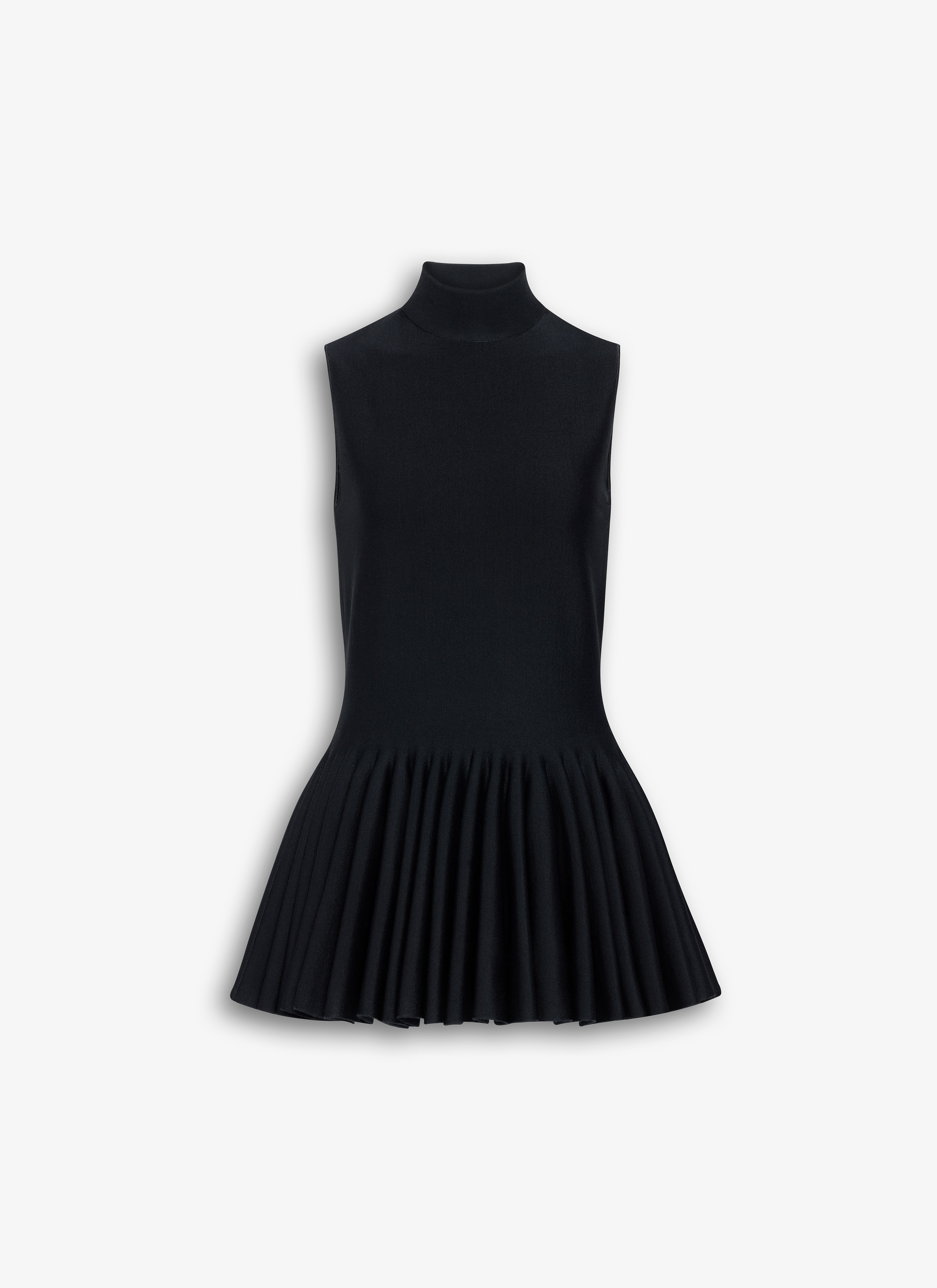 WOOL BLEND GODET TOP - 1