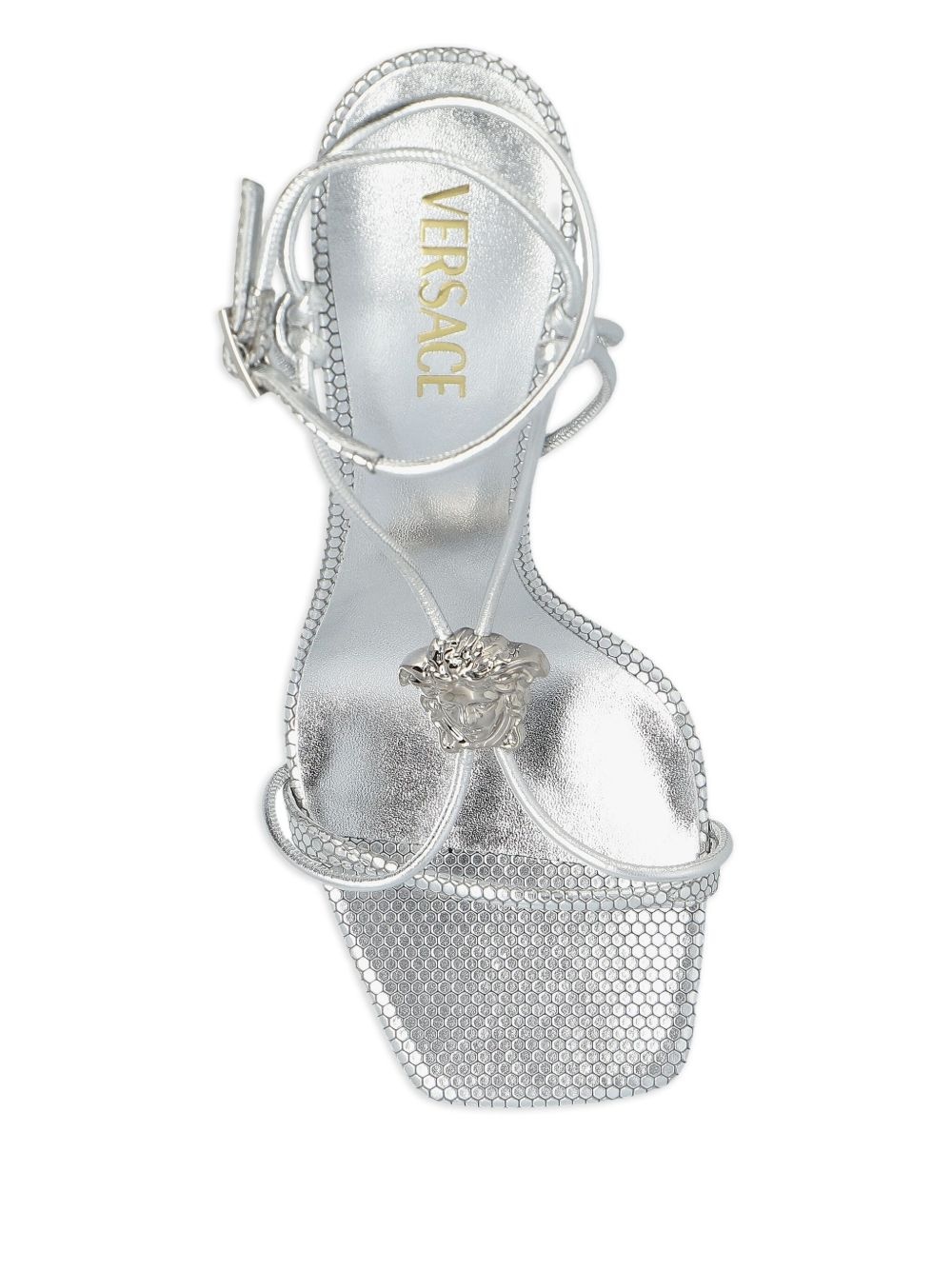 85mm La Medusa lace-up sandals - 4
