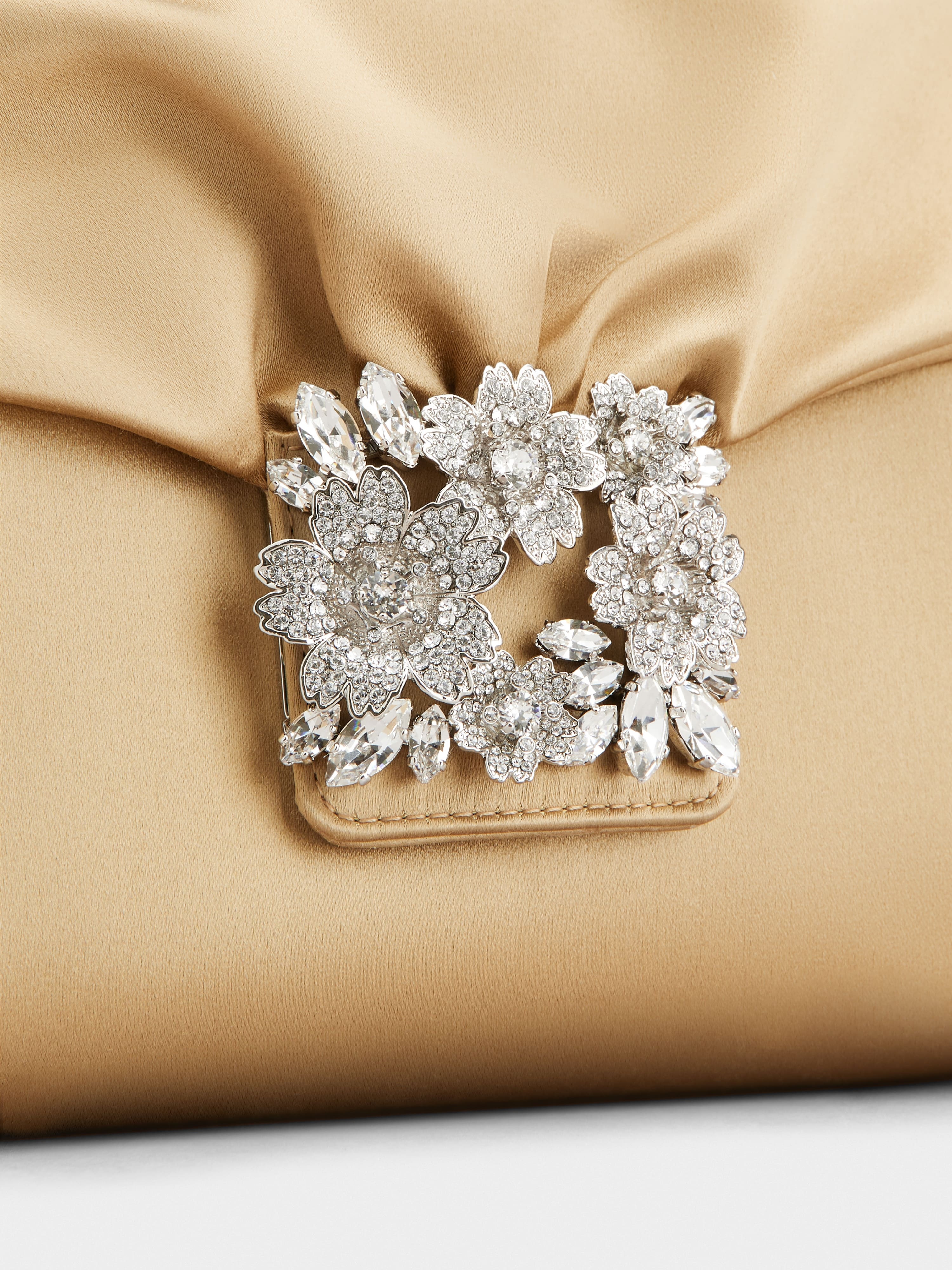 Efflorescence Mini Clutch in satin - 7