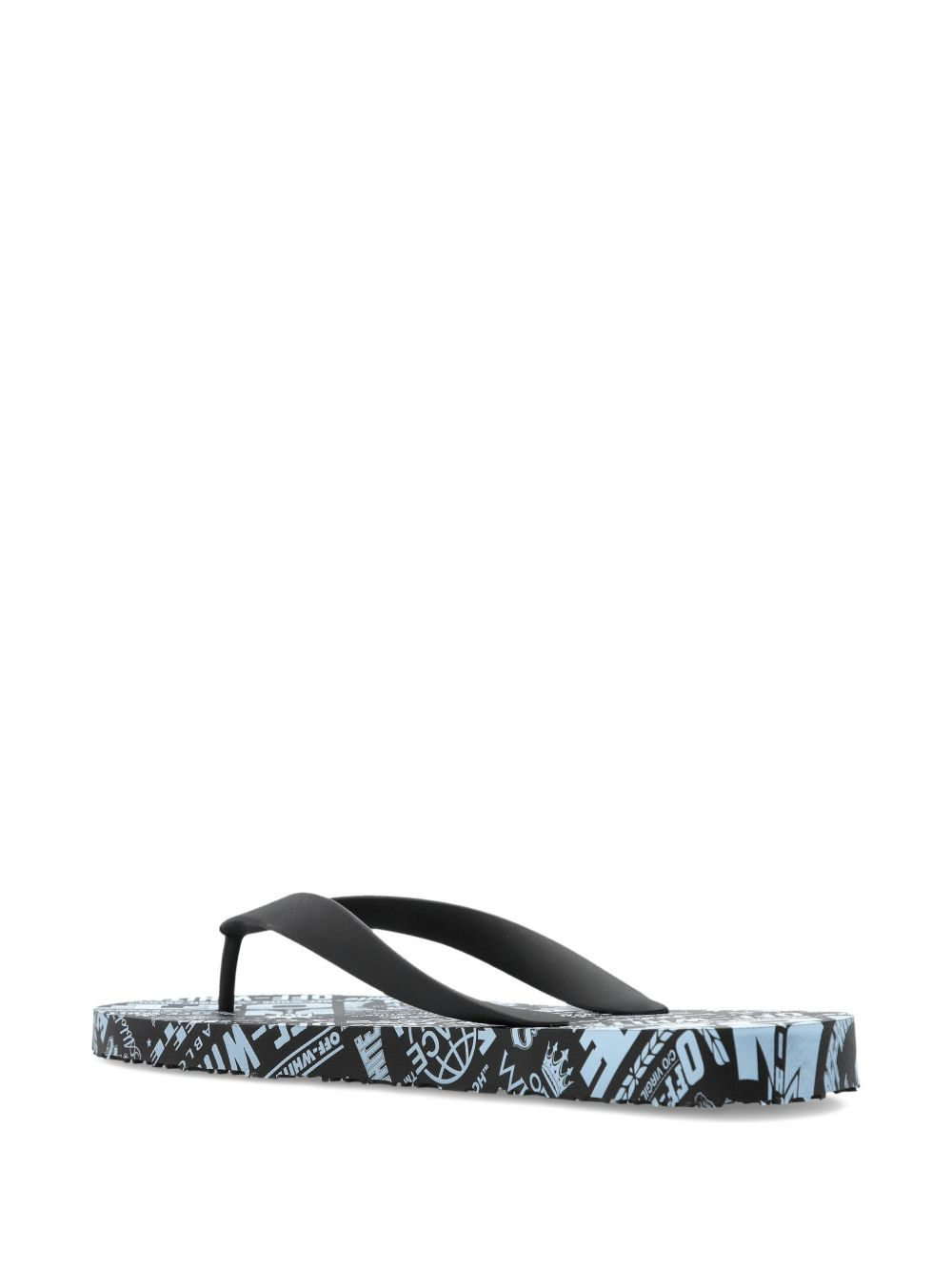 logo-print flip-flops - 4