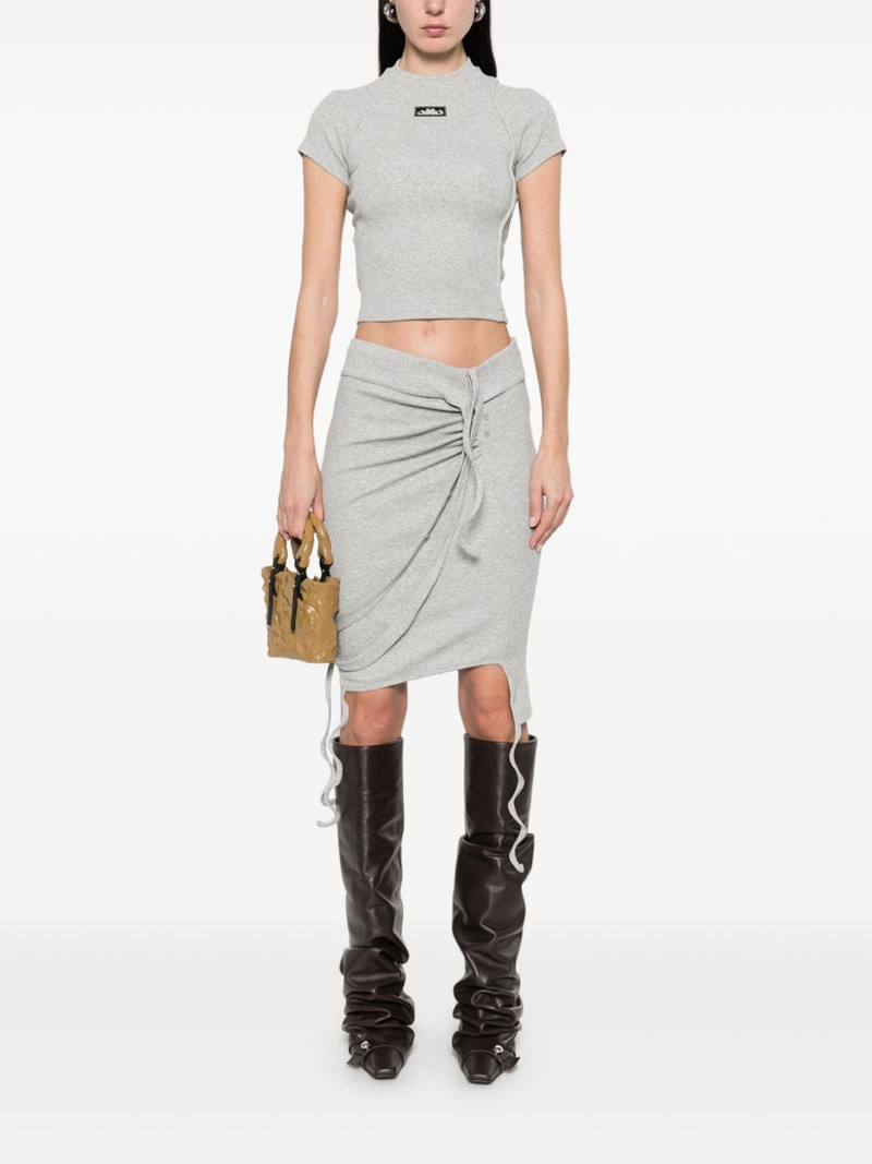 OTTOLINGER ribbed deconstructed T-shirt outlook