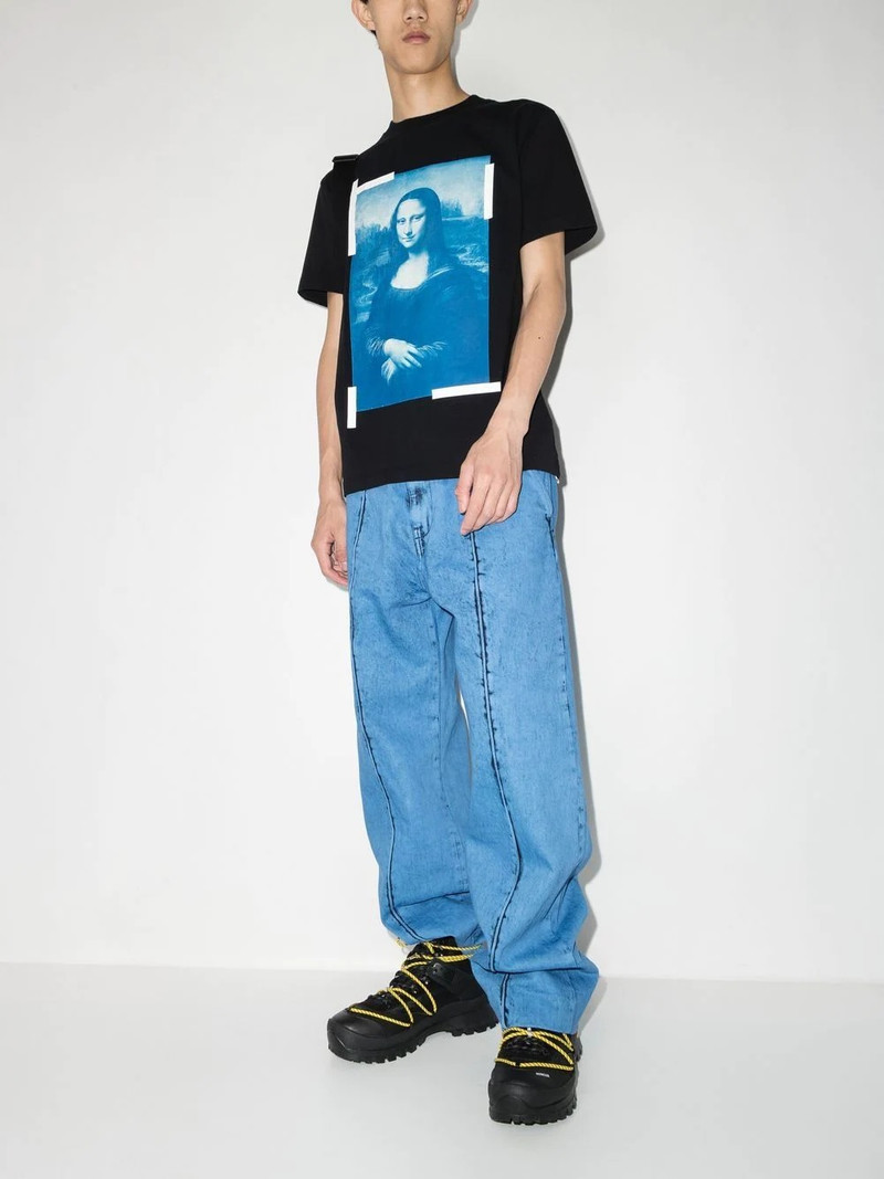 Off-White Monalisa logo-print T-shirt outlook