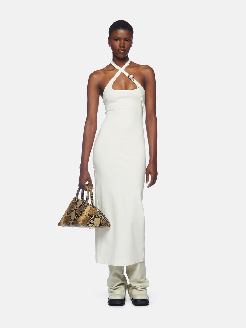 THE ATTICO WHITE MIDI DRESS outlook