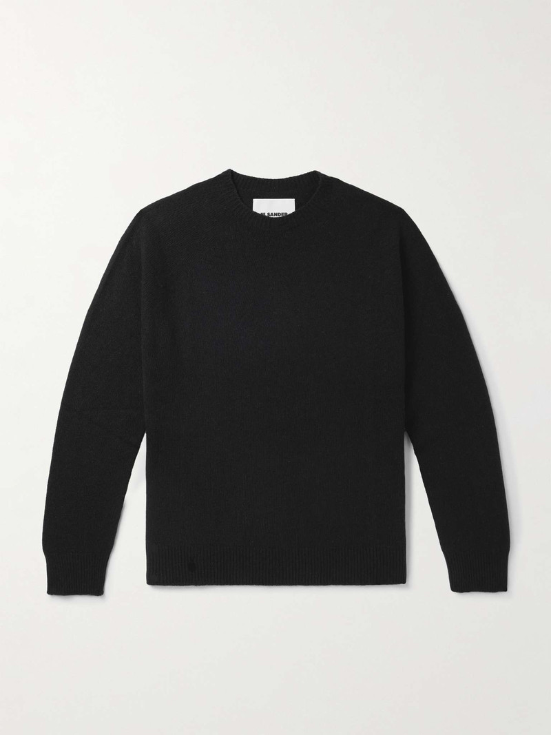 Merino Wool and Cashmere-Blend Sweater - 1