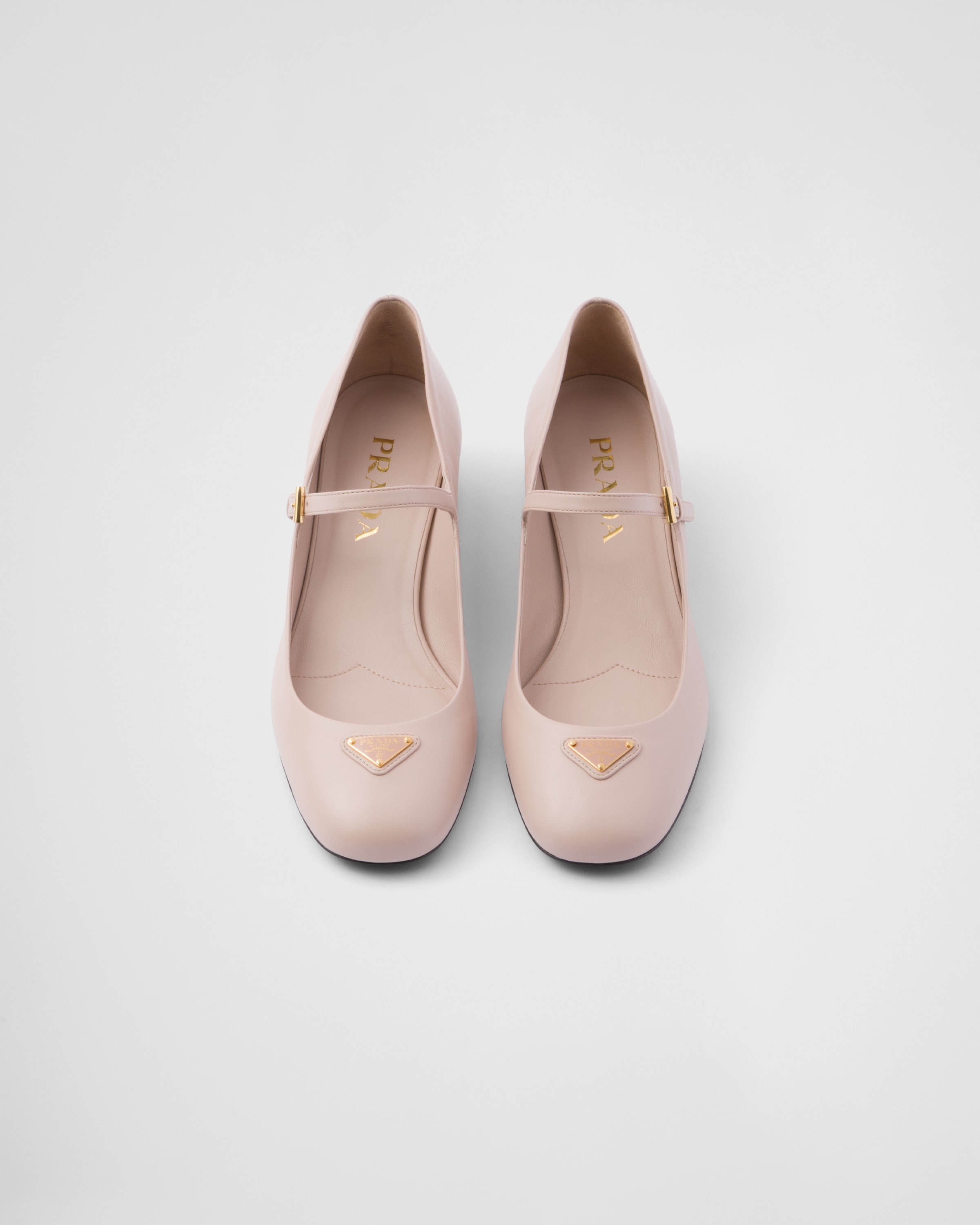 Nappa leather Mary Jane pumps - 4