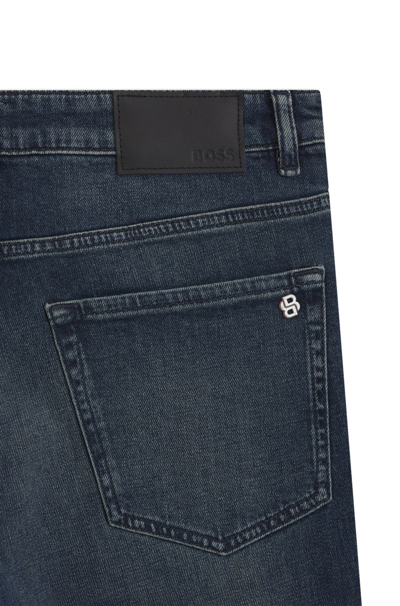MAINE BLUE REGULAR-FIT JEANS IN COMFORT-STRETCH DENIM 6