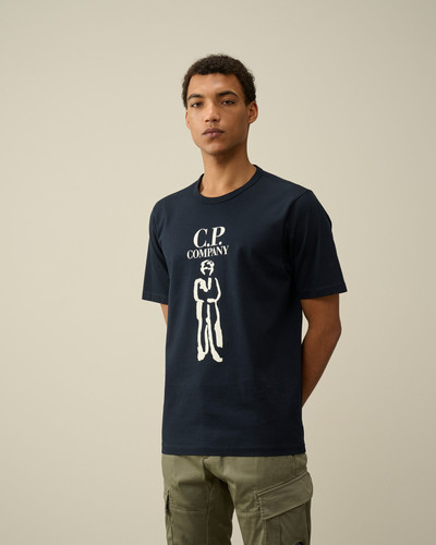 C.P. Company 30/2 Mercerized Jersey Twisted British Sailor T-shirt outlook