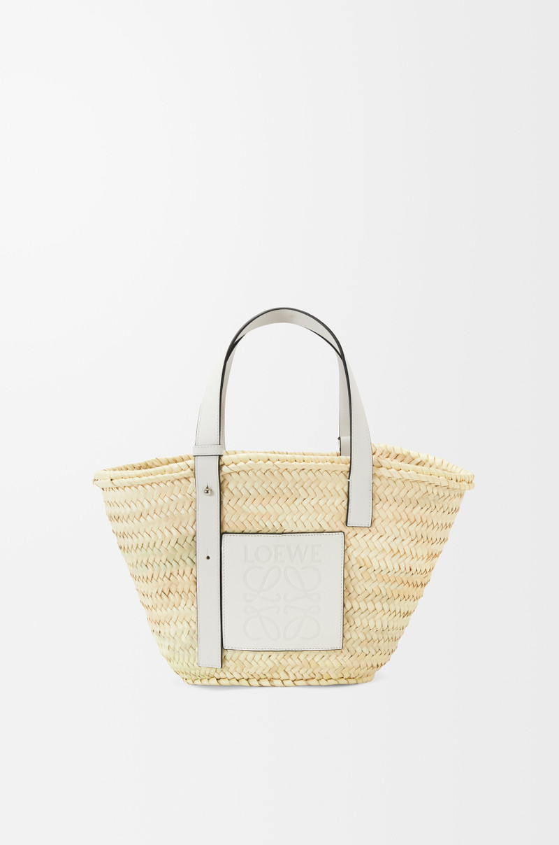 BASKET In PALM LEAF/CALF 1