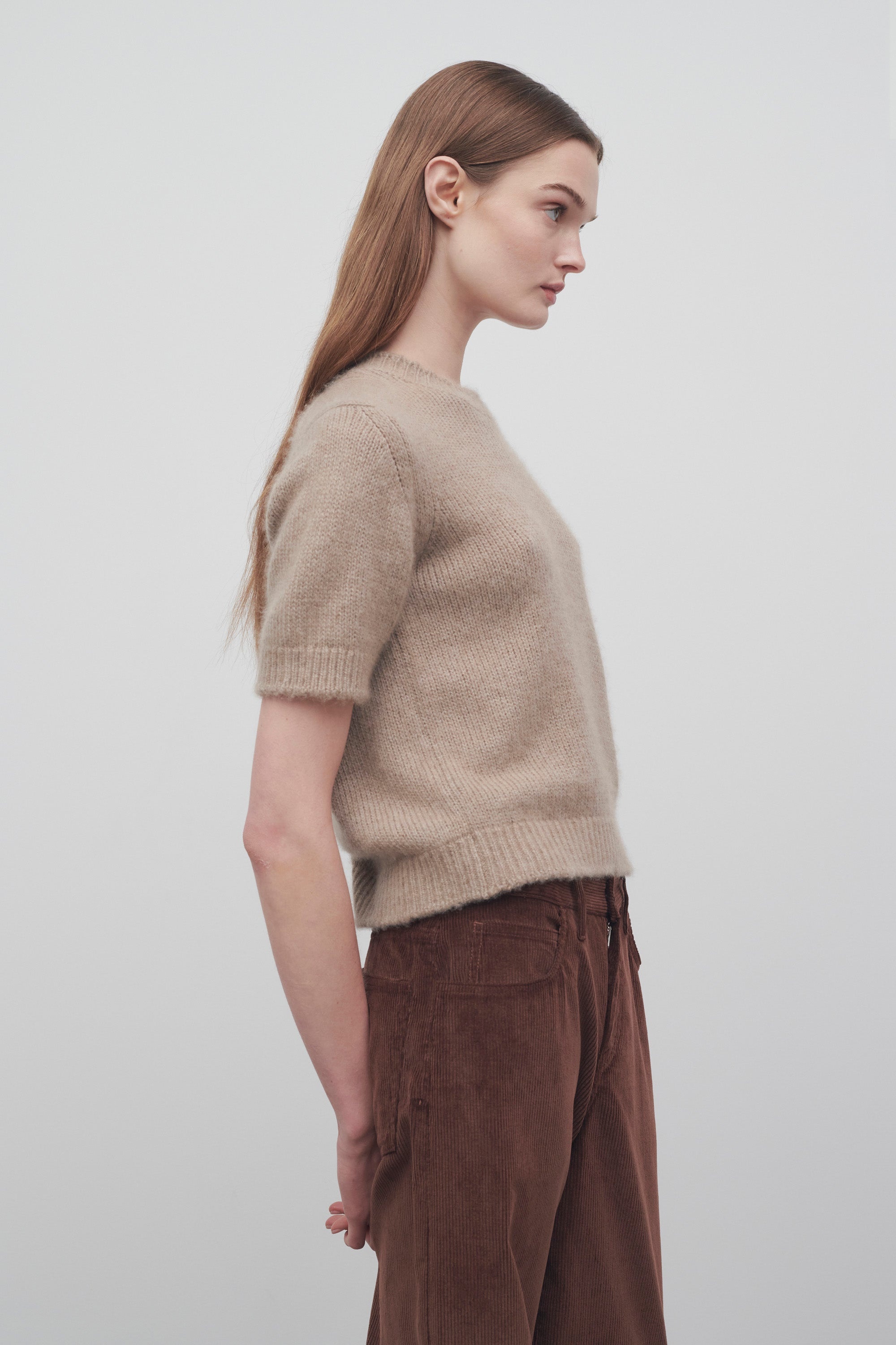 Hibiscus Sweater in Cashmere - 4
