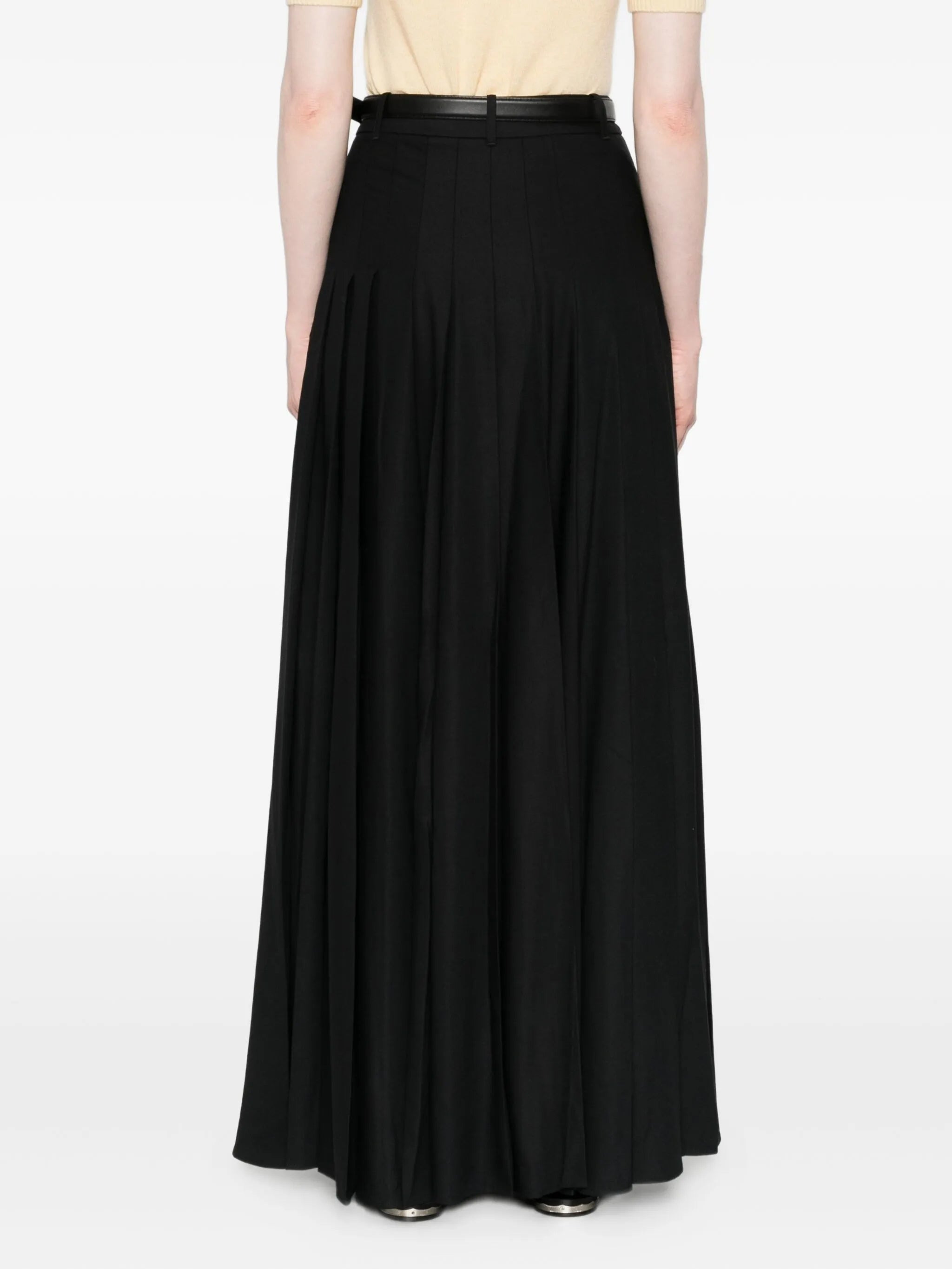 Self-portrait Pleated Belted Skirt - 4