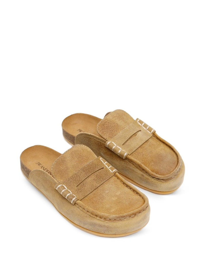 JW Anderson stitch-detail mules outlook
