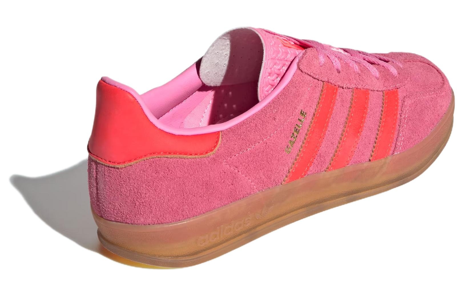 (WMNS) adidas Gazelle Indoor 'Beam Pink Solar Red' IE1058 - 4