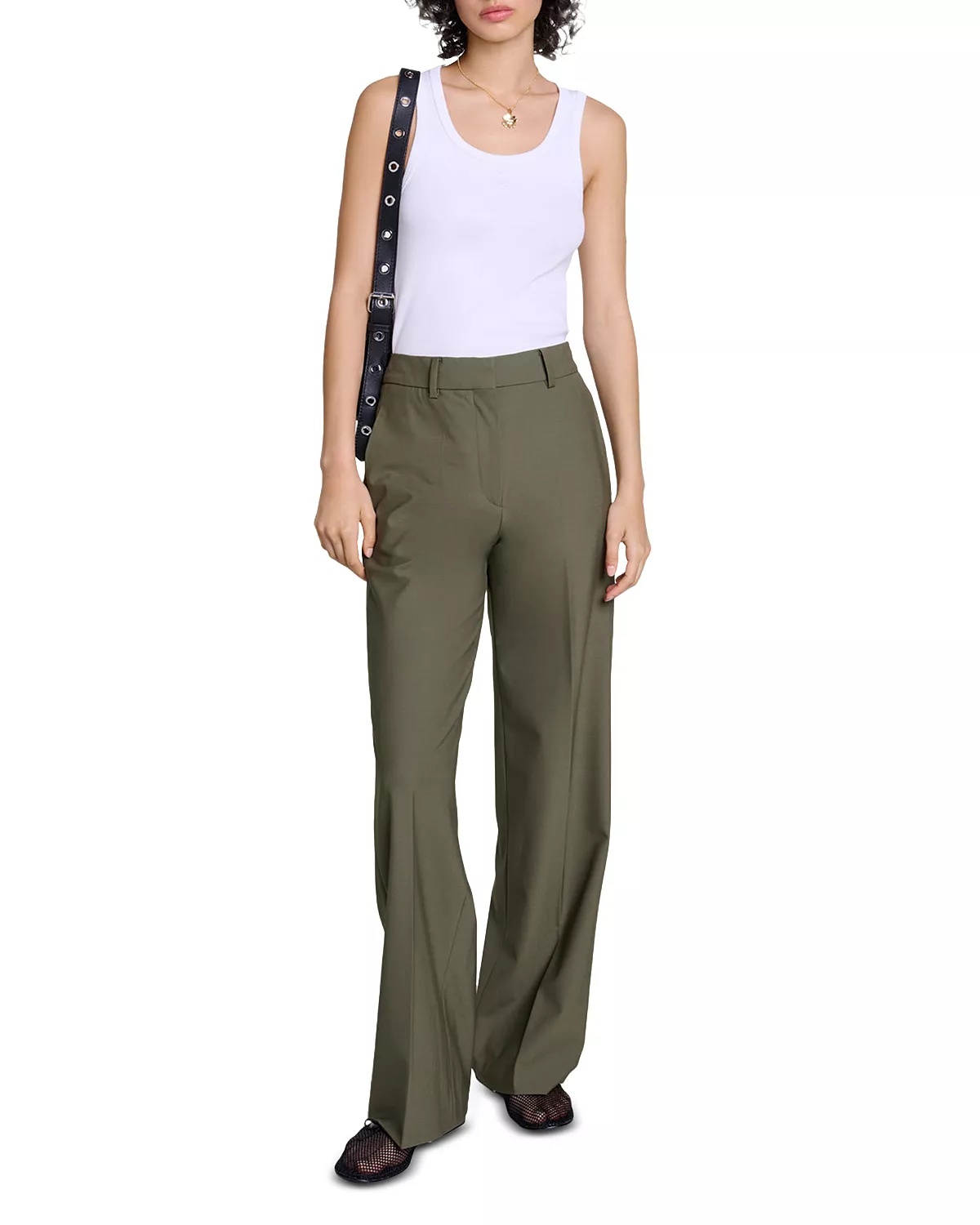 Wide Leg Trousers - 2