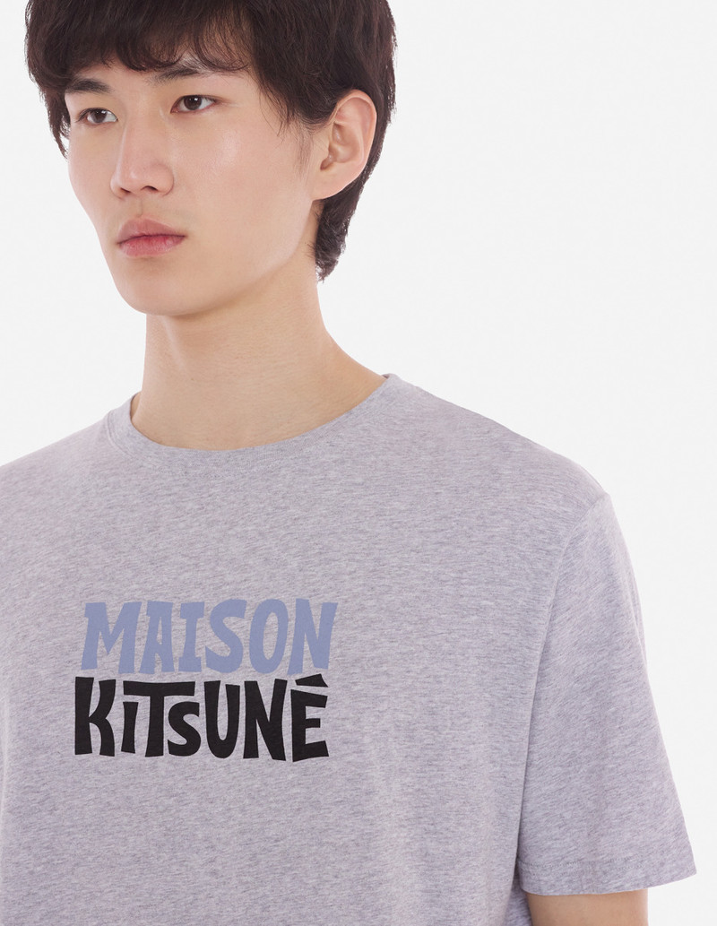 MAISON KITSUNE SURF CLUB COMFORT TEE-SHIRT 4