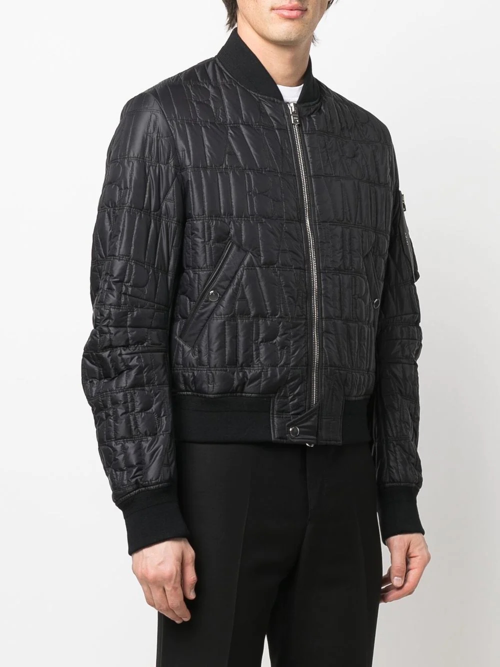 quilted bomber jacket - 3