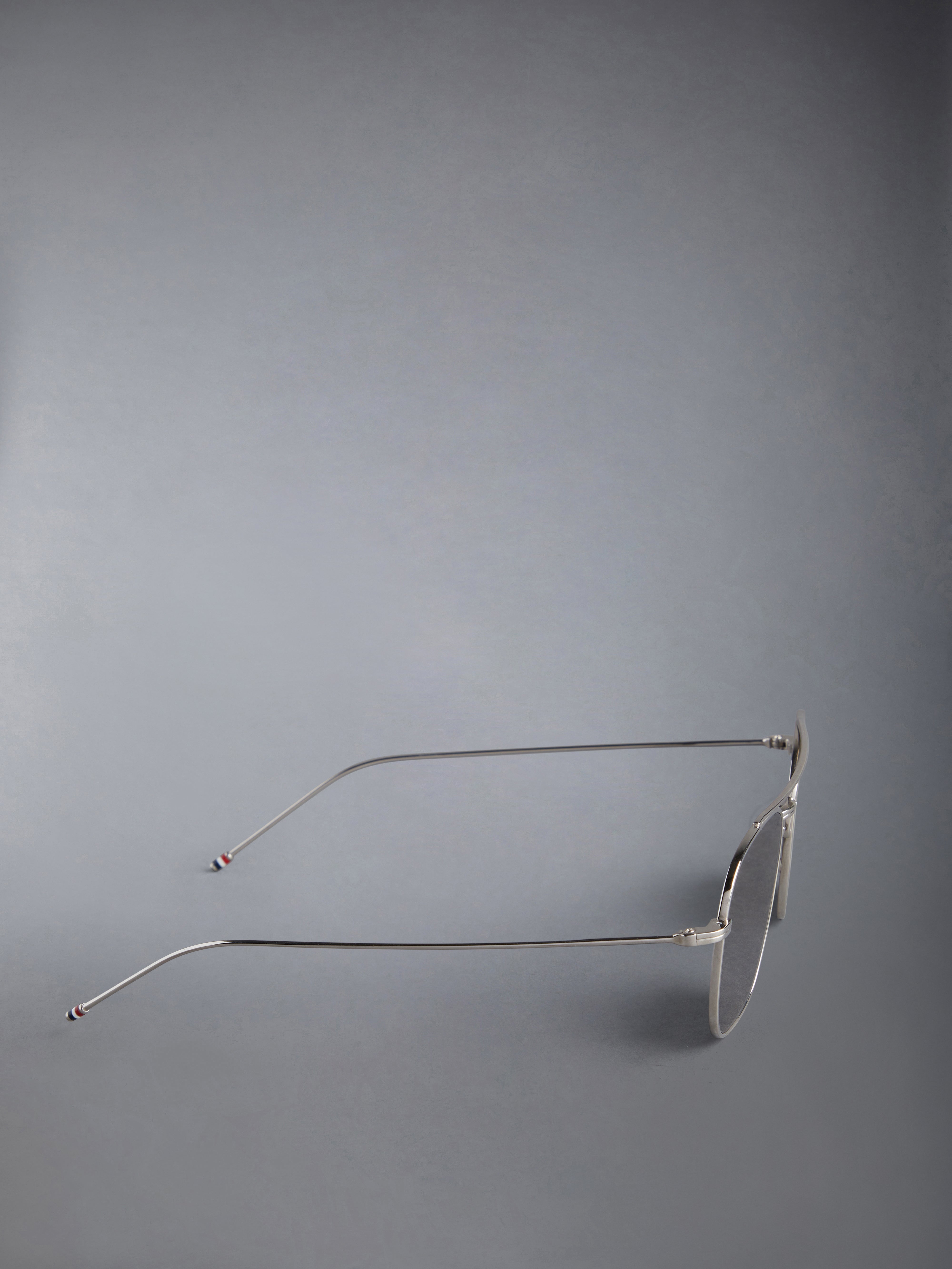 TITANIUM SQUARED AVIATOR SUNGLASSES - 4
