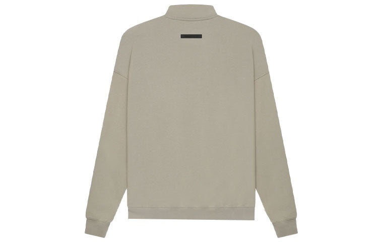 Fear of God Essentials SS21 Pull-Over Mockneck Moss FOG-SS21-582 - 3