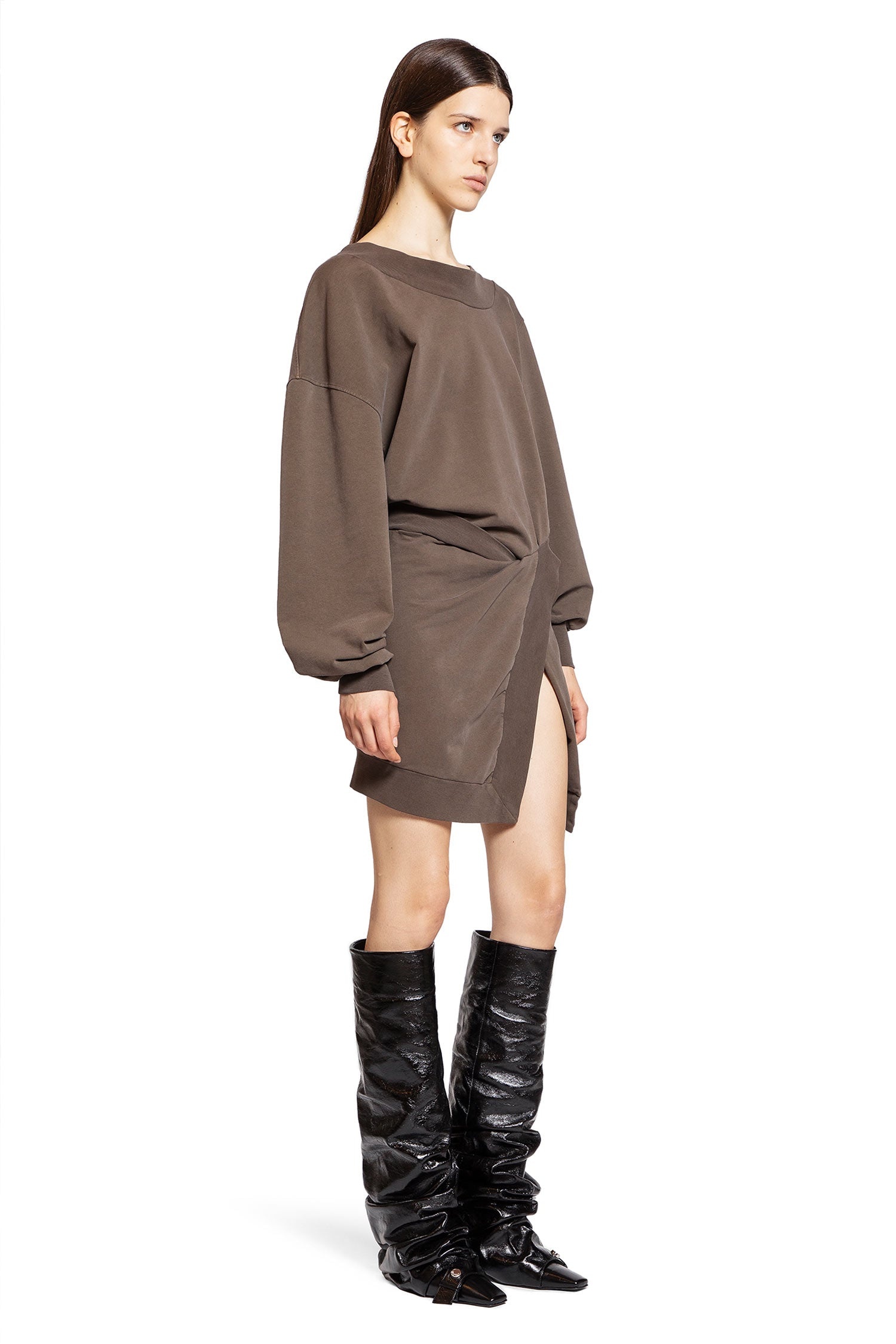 Light-American-Fleece-Mini-Dress - 2